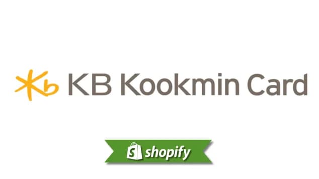 Kb Kookmin Card payment method guide for Shopify merchants targeting KR