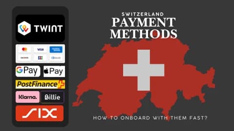 Top payment methods in Switzerland for Shopify merchants — TWINT, PostFinance, cards and more